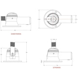 Taco Marine Grand Slam 950 Electric Masthead Anchor Light - GS-950