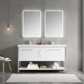 Blossom Riga 60 Inch Bathroom Vanity - V8022 60 01 - Backyard Provider