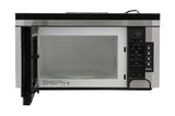 SHARP 1.5 cu. ft. 1000W Sharp Stainless Steel Over-the-Range Carousel Microwave Oven - R1514TY-KT