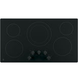 GE APPLIANCES JP3036DLBB GE 36" Built-In Knob Control Electric Cooktop - JP3036DLBB-KT