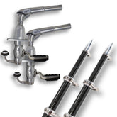 TACO Marine Combo Set 20' Carbon Fiber Outrigger Poles and Outrigger Mounts - OT-4200CF