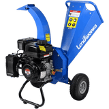 Landworks GUO033 7HP 212CC Gas Engine 3" Max Branch Diameter Wood Chipper and Shredder New