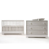 Tulip Olson Convertible Crib & 3 XL Drawer Set