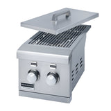 Broilmaster 12-Inch Slide-In Double Side Burner in Stainless Steel - BSABF12N