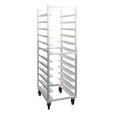 New Age 1305 Mobile Universal 20.875"W x 67"H x 27"D Pan Rack with Open Frame - NW1305