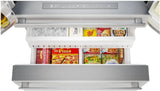 Sharp French 4-Door Counter-Depth Refrigerator with Water Dispenser - SJG2254FS-KT-