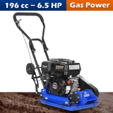BILT HARD Plate Compactor 2500-Pound, 21 x 14.5 inch Plate, 6.5HP 196cc Gasoline Engine 5500 BPM, Jumping Jack Tamper for Paving Landscaping Sidewalk Patio -