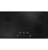GE APPLIANCES JEP5036DTBB GE® 36" Built-In Knob Control Electric Cooktop -JEP5036DTBB