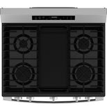 GE APPLIANCES GGF600AVSS GE(R) 30" Free-Standing Gas Convection Range with No Preheat Air Fry and EasyWash(TM) Oven Tray - GGF600AVSS-KT