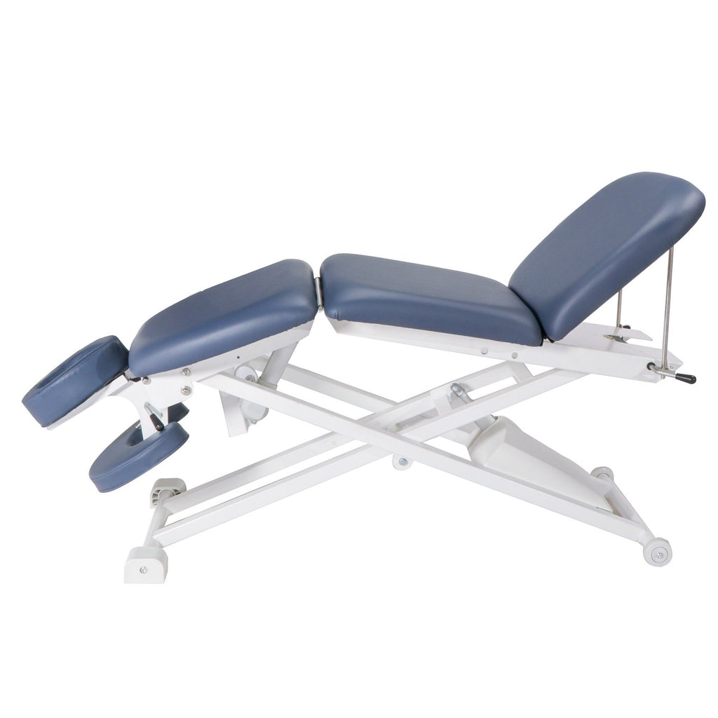 Master Massage 29” TheraMaster 4 Section Electric Bodywork Table - Royal Blue - 10139