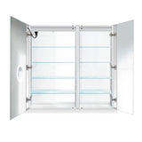 Krugg Svange 4242L 42″ X 42″ LED Medicine Cabinet with Dimmer & Defogger SVANGE4242L - Backyard Provider