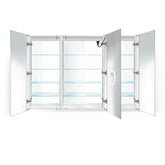 Krugg Svange 6636LRR 66" X 36" LED Medicine Cabinet with Dimmer & Defogger SVANGE6636DLRR - Backyard Provider