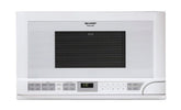 SHARP R1211TY 1.5 cu. ft. 1100W White Sharp Over-the-Counter Carousel Microwave Oven - R1211TY-KT