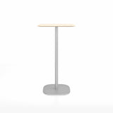 Emeco 2 Inch Bar Table - 24" x 30" Rectangular - 2INCHBT2430FALU