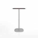 Emeco 2 Inch Bar Table - 24" x 30" Rectangular - 2INCHBT2430FALU