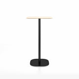 Emeco 2 Inch Bar Table - 24" x 30" Rectangular - 2INCHBT2430FALU