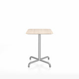 Emeco 20-06 Café Table - 24" x 30" Rectangular - 2006CT2430A
