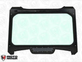 Moto Armor Polaris RZR Turbo S Full Glass Windshield (2018+) - MA-TURS-WS-GLS-BLK-C-Y