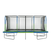 UPPER BOUNCE RECTANGLE TRAMPOLINE 10 X 17 FT MEGA INCL. ENCLOSURE - UB03EC-1017E