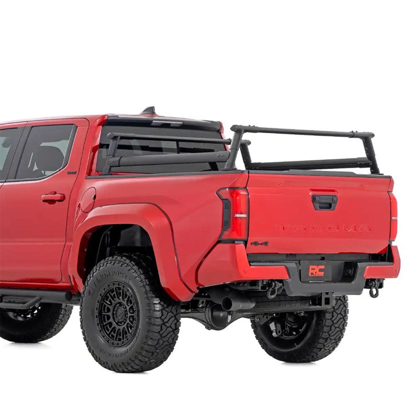 Rough Country Aluminum Bed Rack | 2024+ Toyota Tacoma - 73119
