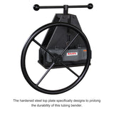 KAKA INDUSTRIAL TR-50L Manual Tube Pipe Roller Bender, High Precision Tube Pipe Bender,WITHOUT Any rollers - 191007L