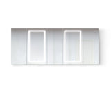 Krugg Svange 10242DLLRRR 102″ X 42″ LED Medicine Cabinet with Dimmer & Defogger SVANGE10242DLLRRR - Backyard Provider