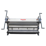 KAKA Industrial 3-IN-1/5216 Sheet Metal Machine, 52" Brake, 16 Ga Shear/Brake/Roll Combo – 171008