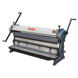 KAKA Industrial 3-IN-1/5216 Sheet Metal Machine, 52" Brake, 16 Ga Shear/Brake/Roll Combo – 171008