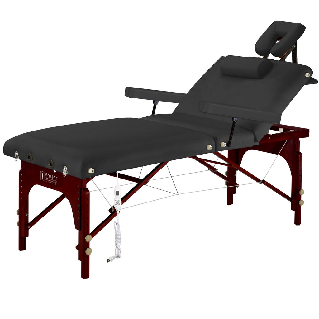 Master Massage 31" MONTCLAIR Salon Portable Massage Table Package with Therma - 25256