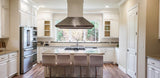 Proline Island Range Hood, Ducted, 1200 CFM, Stainless Steel Finish - Proline PLJI 109