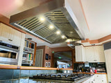 Proline Island Range Hood, Ducted, 1200 CFM, Stainless Steel Finish, Outdoor Rated Finish option Proline - PLJI 103