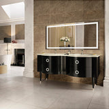Krugg Icon 60" X 30" LED Bathroom Mirror with Dimmer & Defogger Large Lighted Vanity Mirror ICON6030 - Backyard Provider