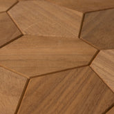 EmotionWalls Thermo-Abachi, Hexagon, Wall Panel - EW31001