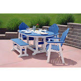 Berlin Gardens 44" x 64" Garden Classic Oblong Table Set #2 - GCST4464D