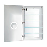 Krugg Svange 2442L 24″ X 42″ LED Medicine Cabinet with Dimmer & Defogger SVANGE2442L - Backyard Provider