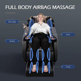 Real Relax Favor-04 ADV Massage Chair Black - US-B02290A1