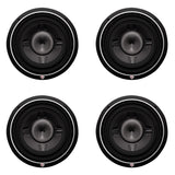 Rockford Fosgate 12 Inch 800 Watt Car Audio Shallow Subwoofer P3SD412 4 Pack - 194132