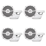 Rockford Fosgate Prime Marine 6.5-in 150W 2Way Boat Full Range Speakers 4 Pack - 194347