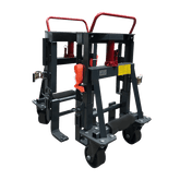 Pake Handling Tools Hydraulic Machinery and Equipment Mover with Adjustable Forks 5940 lb Capacity New - PAKFM04