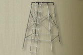 Advantage Hunting 2-Person 10' Galvanized Quadpod Kit - 503250