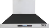Kucht Professional 48" Wall Mount Range Hood 1,200 CFM in Black - KRH4815-K
