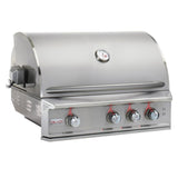 Blaze Professional LUX 8-Piece 34-Inch Natural Gas Outdoor Kitchen Package - BLZ-3PRO-NG-8PC-SC