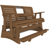 LuxCraft 5' Plain Balcony Glider - 5PPBAGCHB