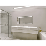 Krugg Icon 48" X 24" LED Bathroom Mirror with Dimmer & Defogger Lighted Vanity Mirror ICON4824 - Backyard Provider