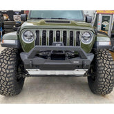 Rival 2020-2022 Jeep Wrangler Jl & Gladiator Jt Stubby Front Bumper Aluminum - 2D.2702.2-NL