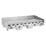 Vulcan 60" Liquid Propane Griddle with Snap Action Thermostatic Control - 27,000 BTU - MSA60