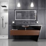 Krugg Icon 48" X 24" LED Bathroom Mirror with Dimmer & Defogger Lighted Vanity Mirror ICON4824 - Backyard Provider