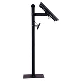 AVS Energy Solar LED Flood Light 20 Watt 2800 Lumens 5000K - AVS-BLK-20W