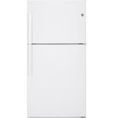 GE APPLIANCES GIE21GTHWW GE(R) ENERGY STAR(R) 21.1 Cu. Ft. Top-Freezer Refrigerator - GIE21GTHWW-KT