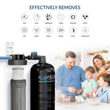 Aquasure Serene Series | 10 GPM Whole House Salt-Free Water Conditioning/Softening System with Triple Purpose Pre-Filter - AS-SF10G
